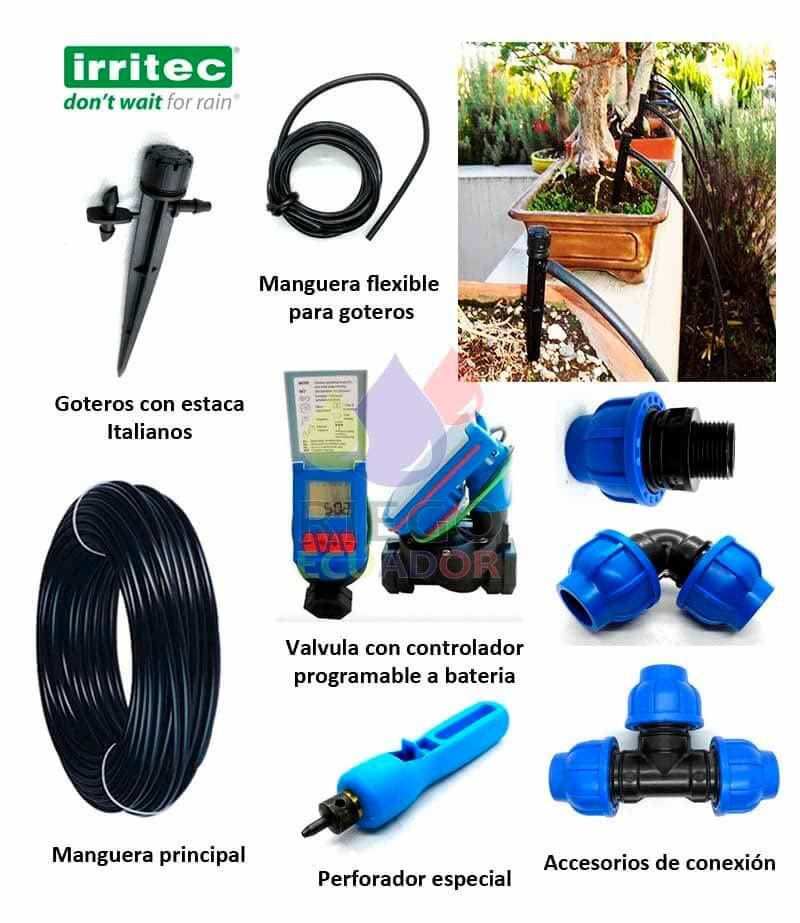 Sistema De Riego Por Goteo Automático Kits De Puntas De Gotero Para Macetas  Irrigación Herramientas Para Plantas Y Flores En Maceta De Jardín